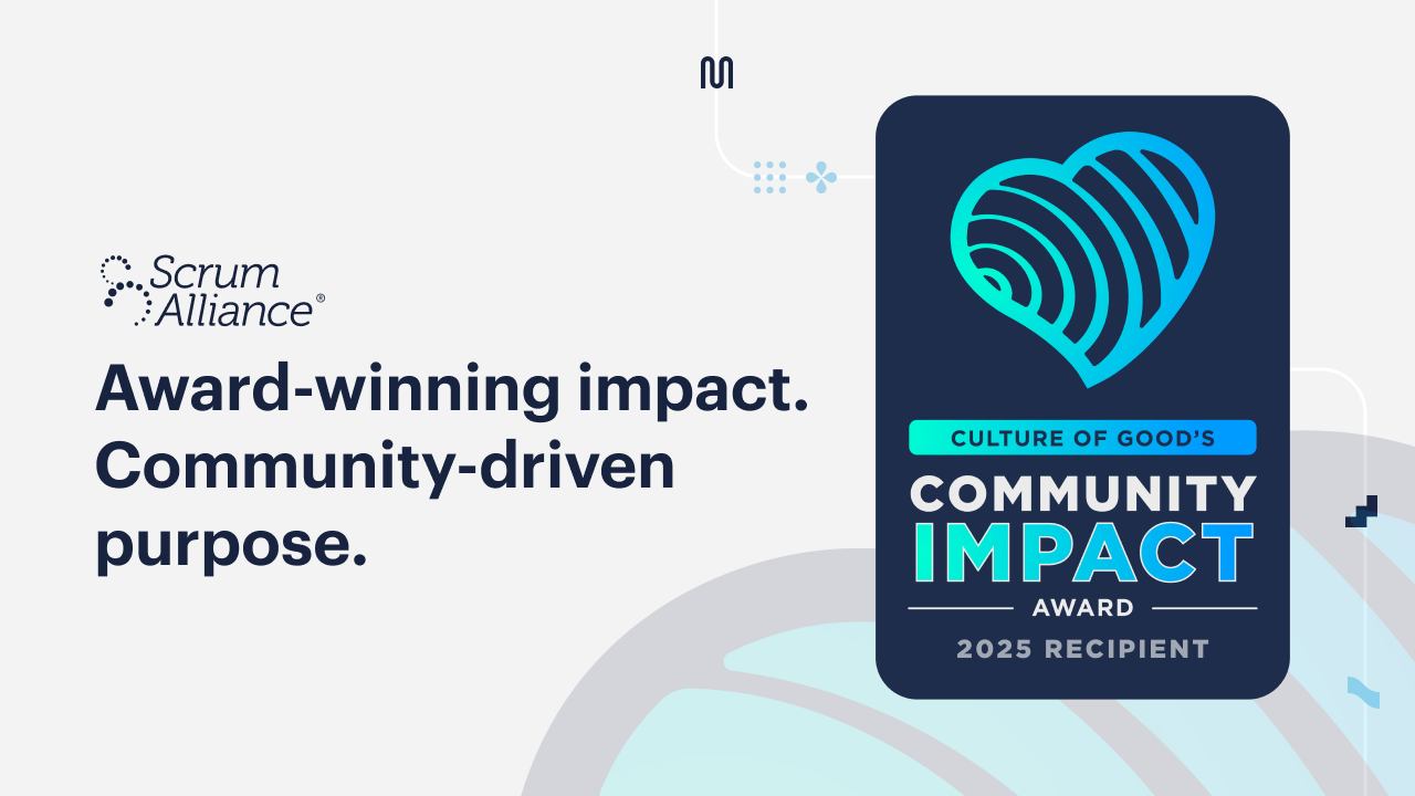 Community Impact Award badge